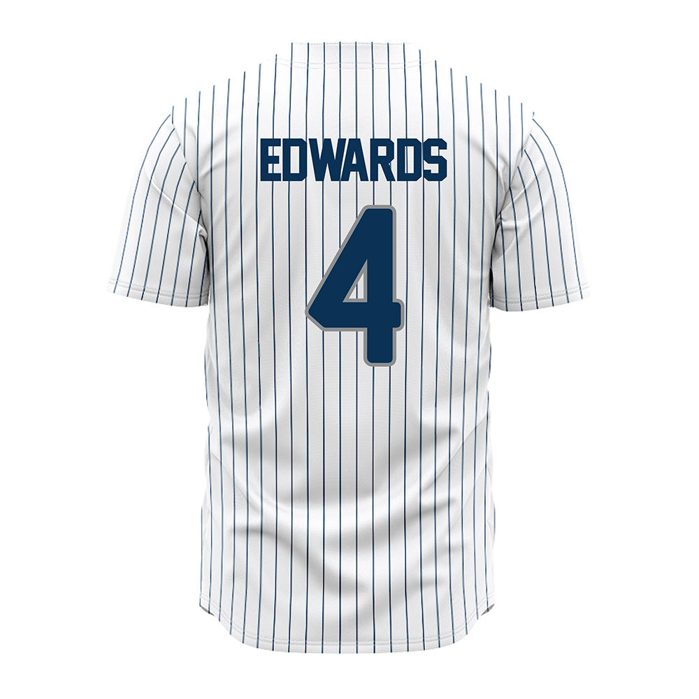 Old Dominion - NCAA Baseball : Kyle Edwards - Pinstripe Jersey-1