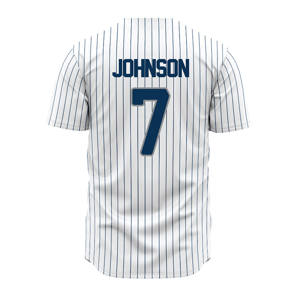 Old Dominion - NCAA Baseball : Will Johnson - Pinstripe Jersey-1
