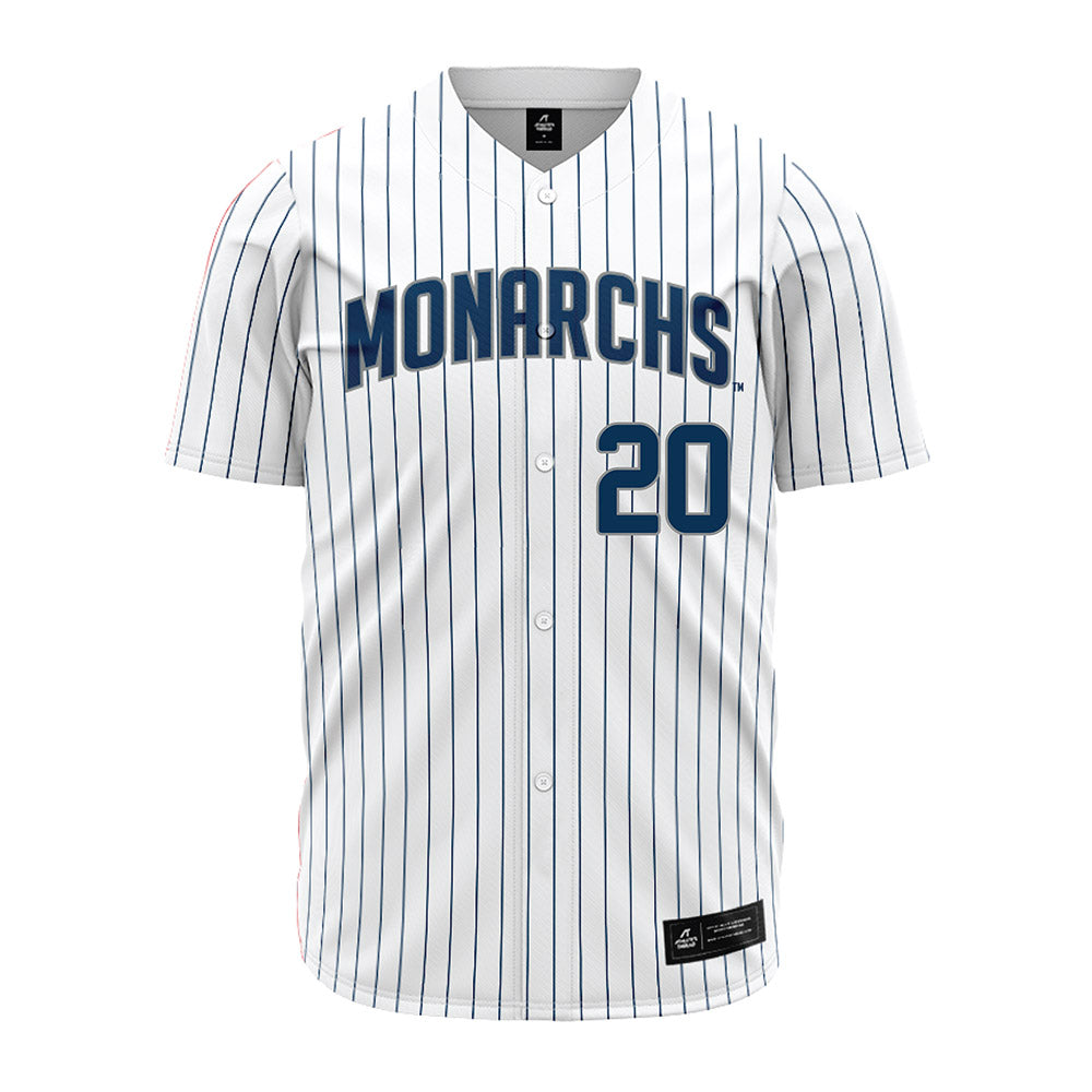 Old Dominion - NCAA Baseball : Zach Leite - Pinstripe Jersey