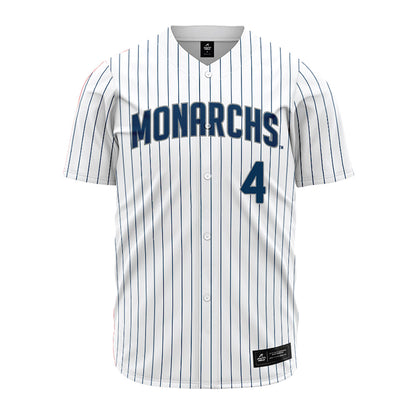 Old Dominion - NCAA Baseball : Bennett Siegel - Pinstripe Jersey-0
