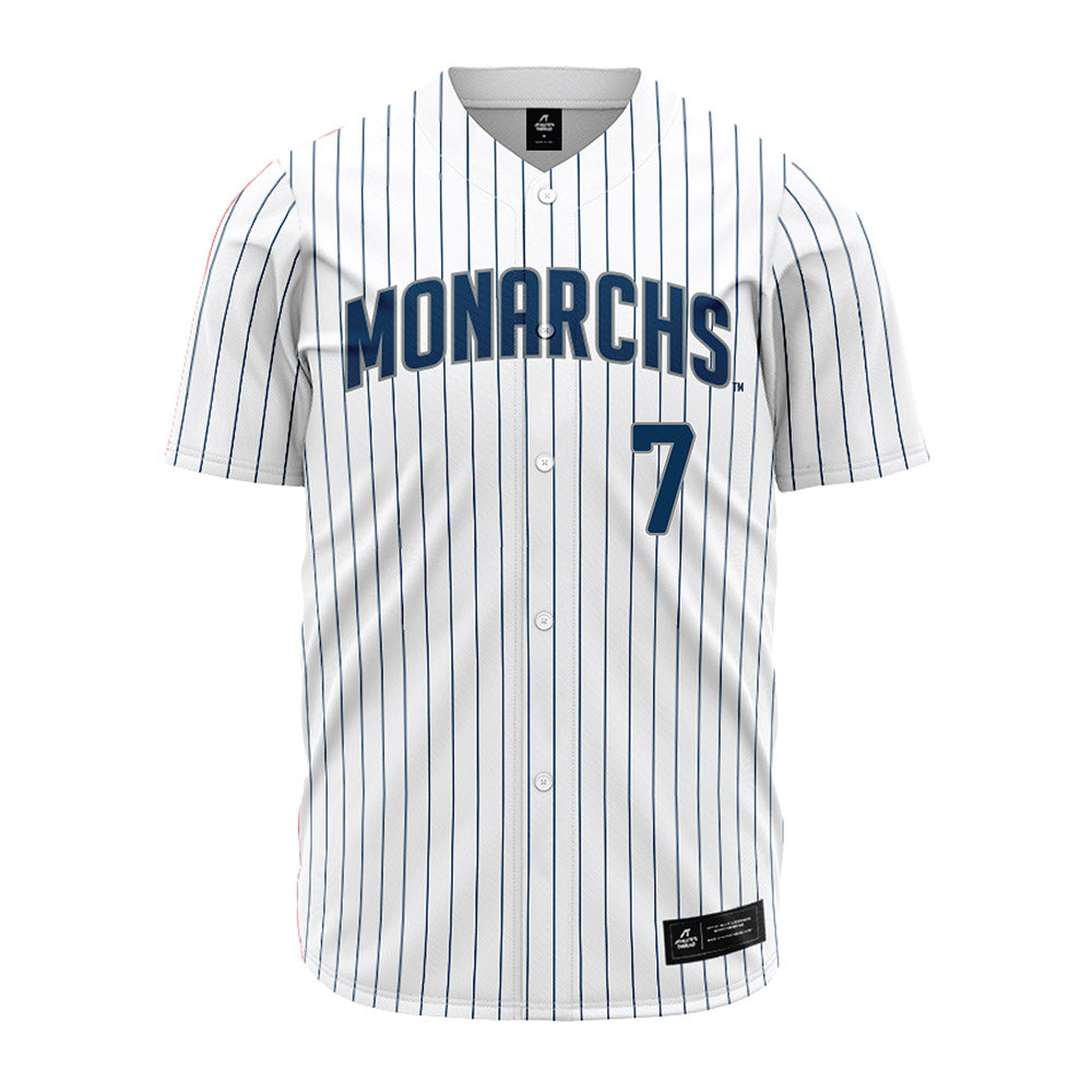 Old Dominion - NCAA Baseball : Will Johnson - Pinstripe Jersey-0