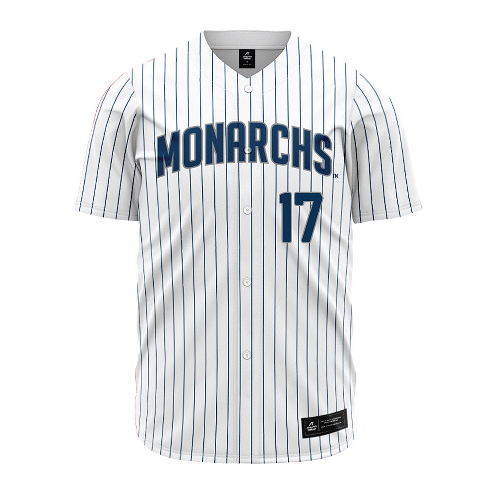Old Dominion - NCAA Baseball : Hunter Baynes - Pinstripe Jersey-0