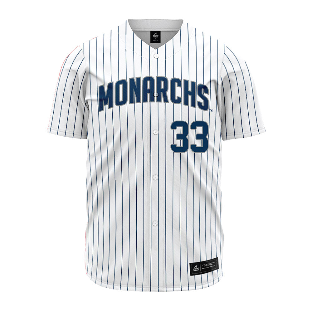 Old Dominion - NCAA Baseball : Jackson Okonkwo - Pinstripe Jersey-0