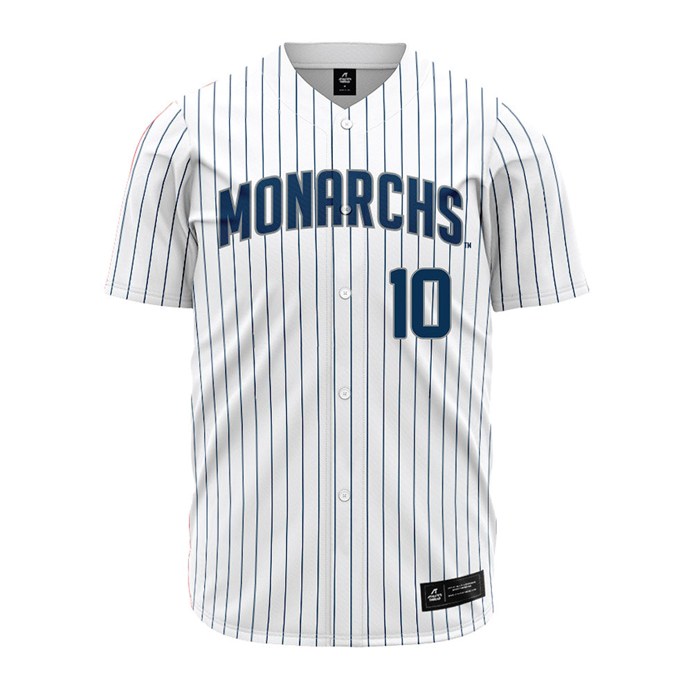 Old Dominion - NCAA Baseball : TJ Aiken - Pinstripe Jersey