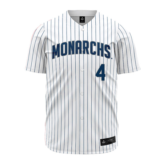 Old Dominion - NCAA Baseball : Kyle Edwards - Pinstripe Jersey-0