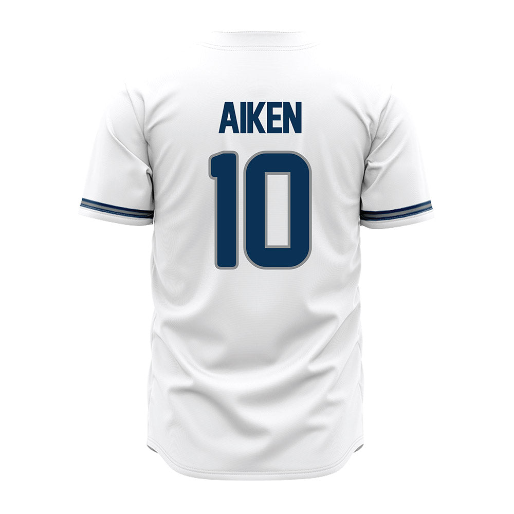 Old Dominion - NCAA Baseball : TJ Aiken - White Jersey