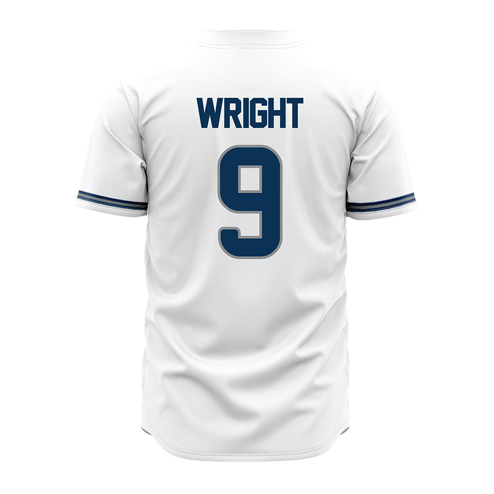 Old Dominion - NCAA Baseball : Francis Wright - White Jersey