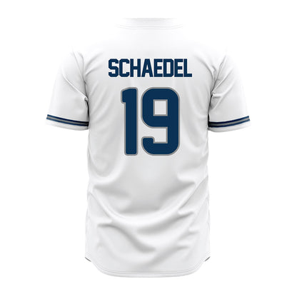 Old Dominion - NCAA Baseball : Tanner Schaedel - White Jersey-1
