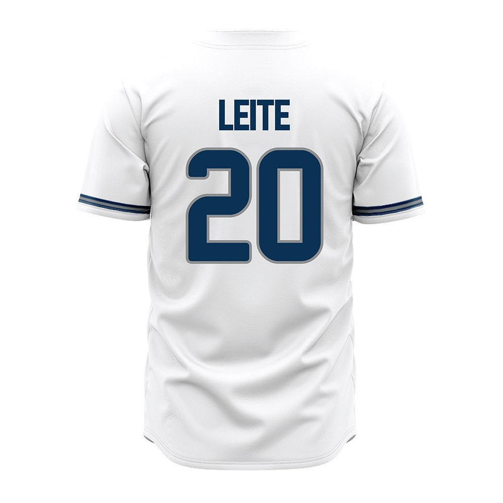 Old Dominion - NCAA Baseball : Zach Leite - White Jersey