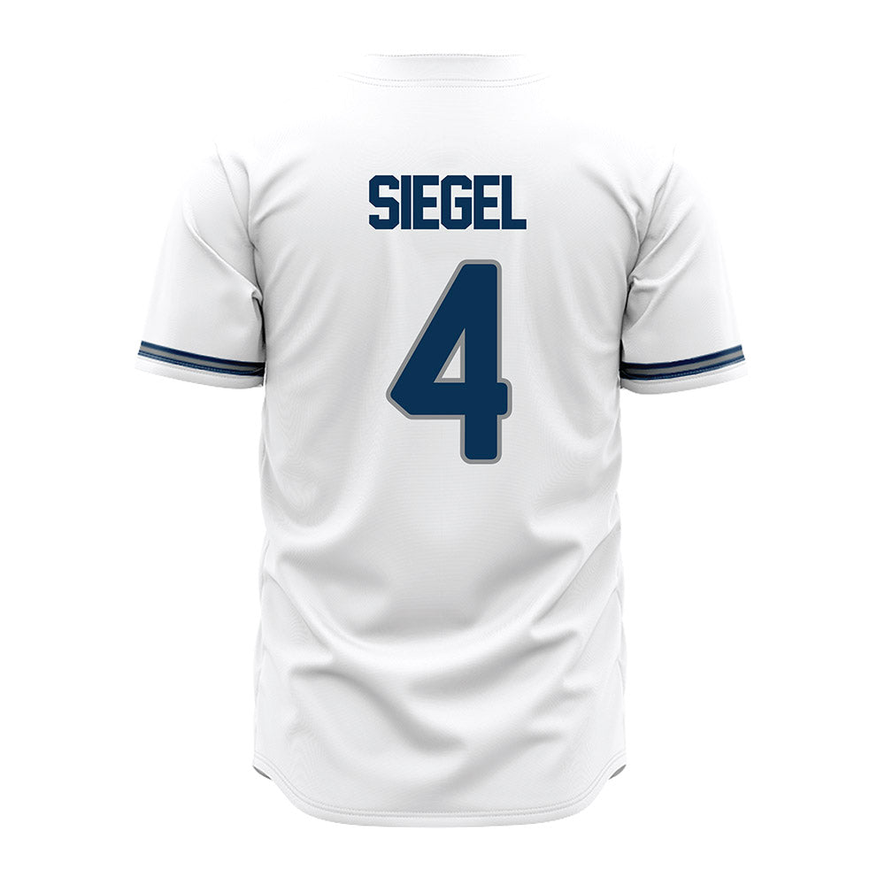 Old Dominion - NCAA Baseball : Bennett Siegel - White Jersey-1