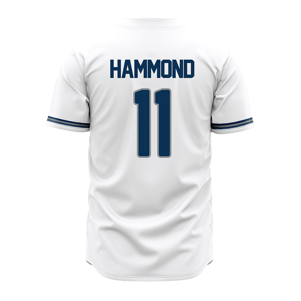 Old Dominion - NCAA Baseball : Tahraun Hammond - White Jersey