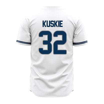 Old Dominion - NCAA Baseball : Darin Kuskie - White Jersey-1