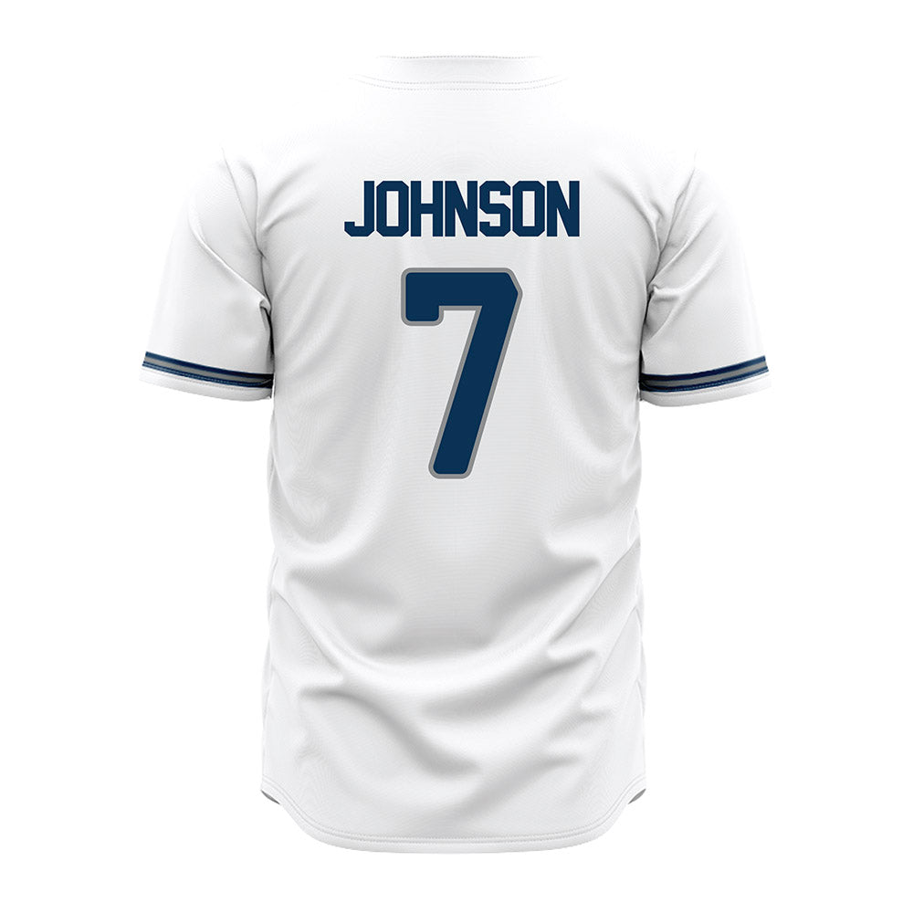 Old Dominion - NCAA Baseball : Will Johnson - White Jersey-1