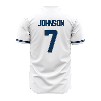 Old Dominion - NCAA Baseball : Will Johnson - White Jersey-1