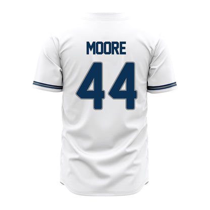 Old Dominion - NCAA Baseball : Ben Moore - White Jersey