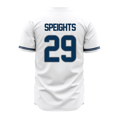 Old Dominion - NCAA Baseball : Jack Speights - White Jersey