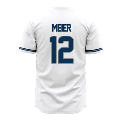 Old Dominion - NCAA Baseball : Steven Meier - White Jersey