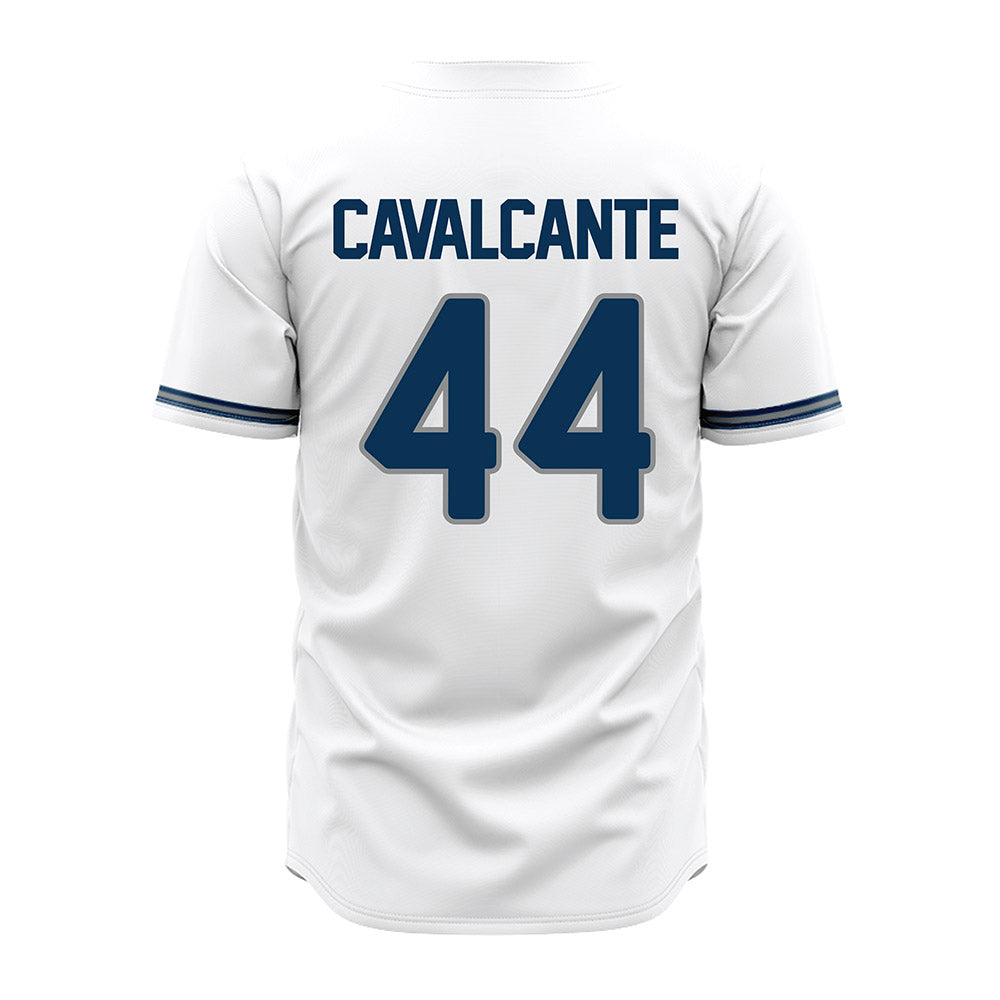 Old Dominion - NCAA Baseball : Christopher Cavalcante - White Jersey-1