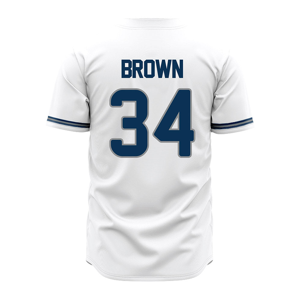 Old Dominion - NCAA Baseball : Dylan Brown - White Jersey