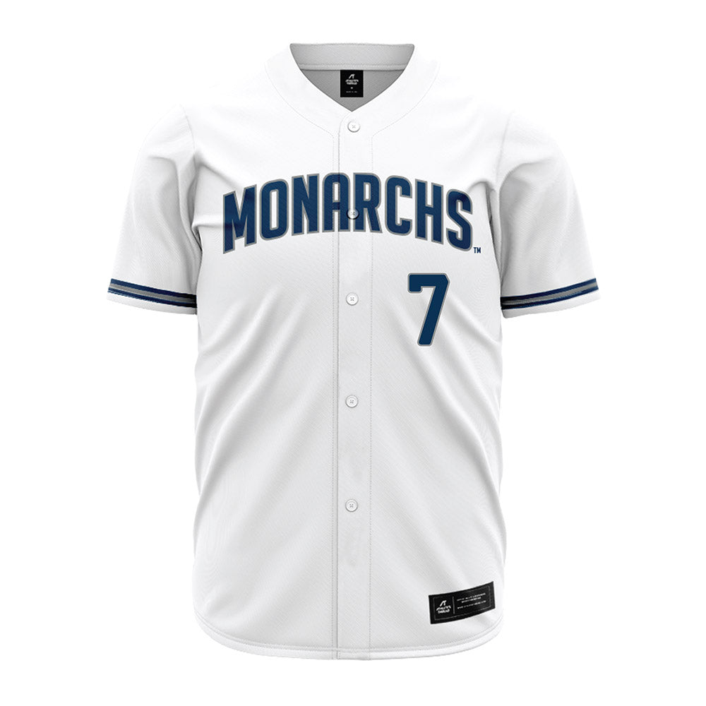 Old Dominion - NCAA Baseball : Will Johnson - White Jersey-0