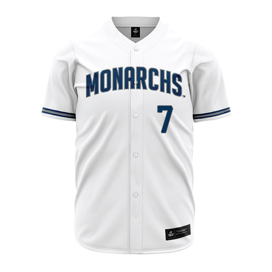 Old Dominion - NCAA Baseball : Will Johnson - White Jersey-0