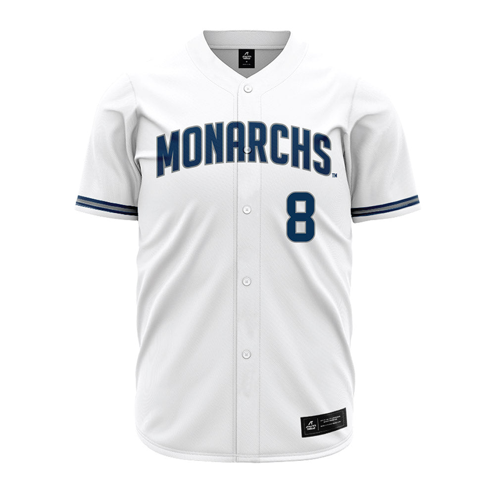 Old Dominion - NCAA Baseball : Jack Slater - White Jersey-0