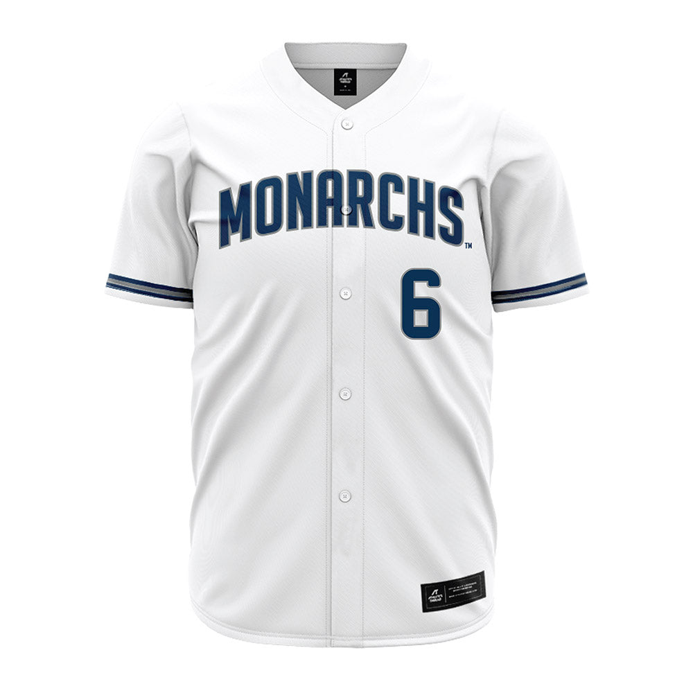 Old Dominion - NCAA Baseball : Maverick Stallings - White Jersey-0