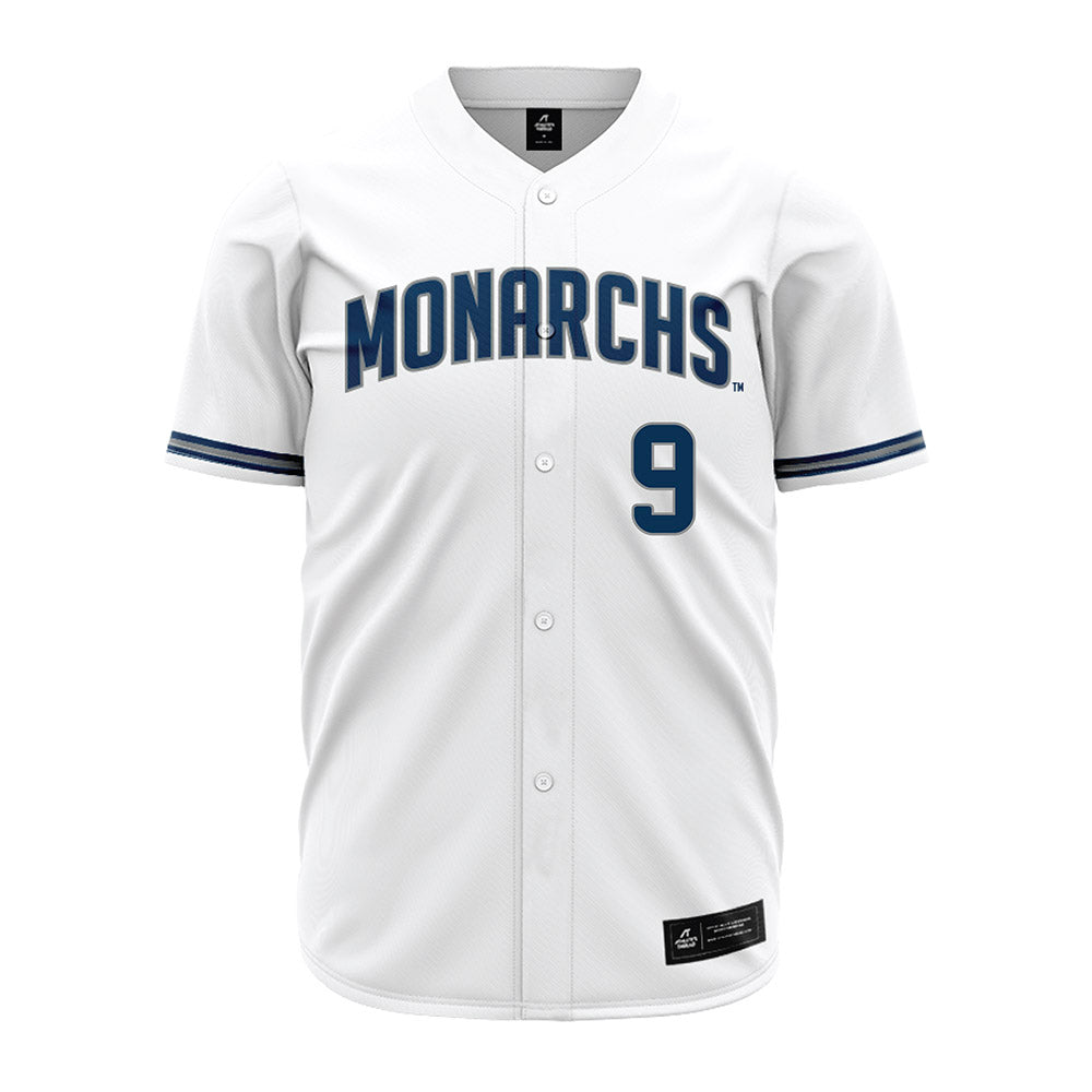 Old Dominion - NCAA Baseball : Francis Wright - White Jersey