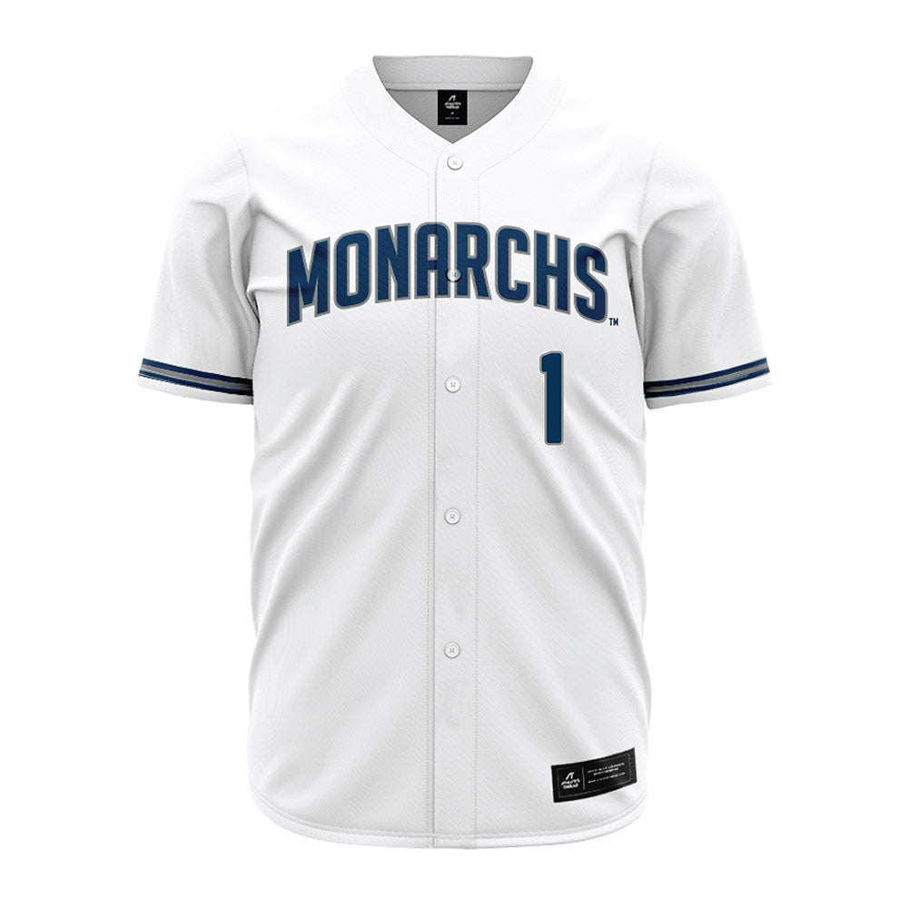 Old Dominion - NCAA Baseball : Bryce Jones - White Jersey