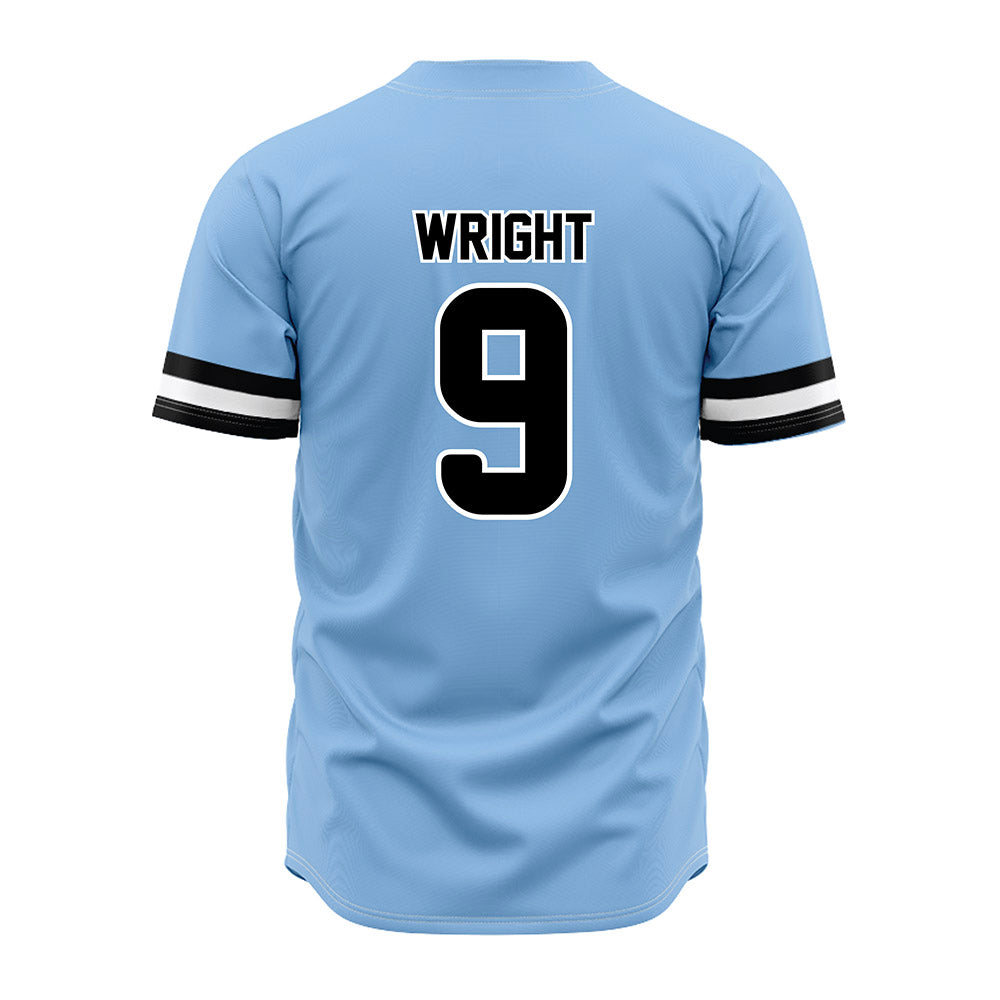 Old Dominion - NCAA Baseball : Francis Wright - Blue Jersey