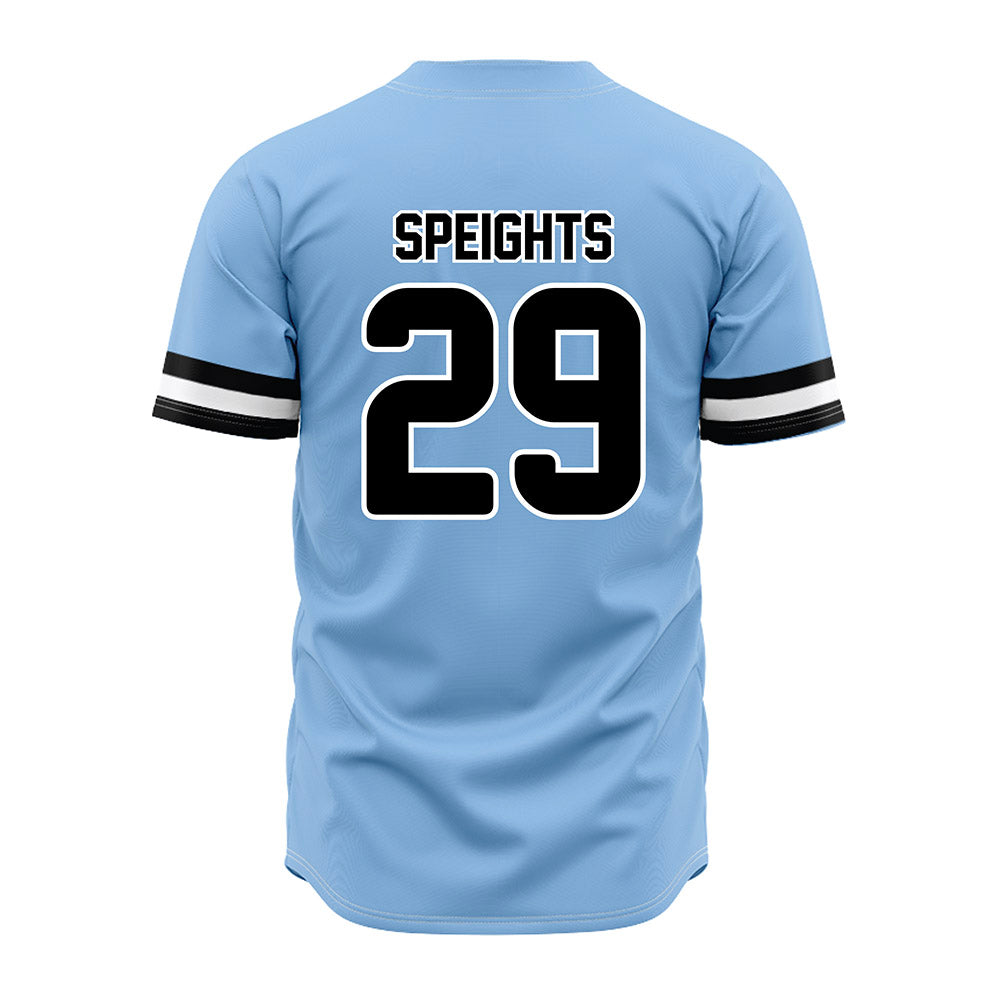 Old Dominion - NCAA Baseball : Jack Speights - Blue Jersey