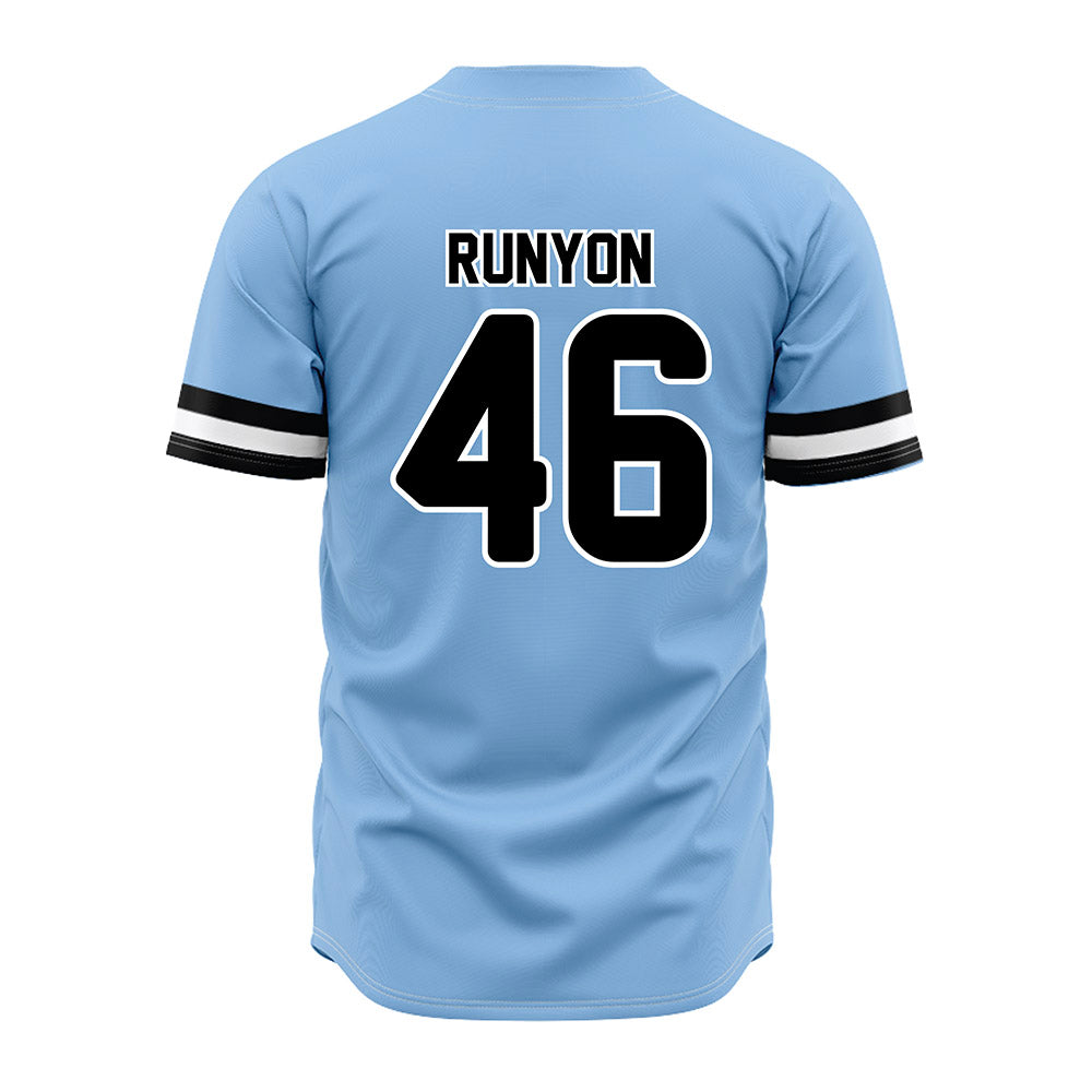 Old Dominion - NCAA Baseball : Jackson Runyon - Blue Jersey-1