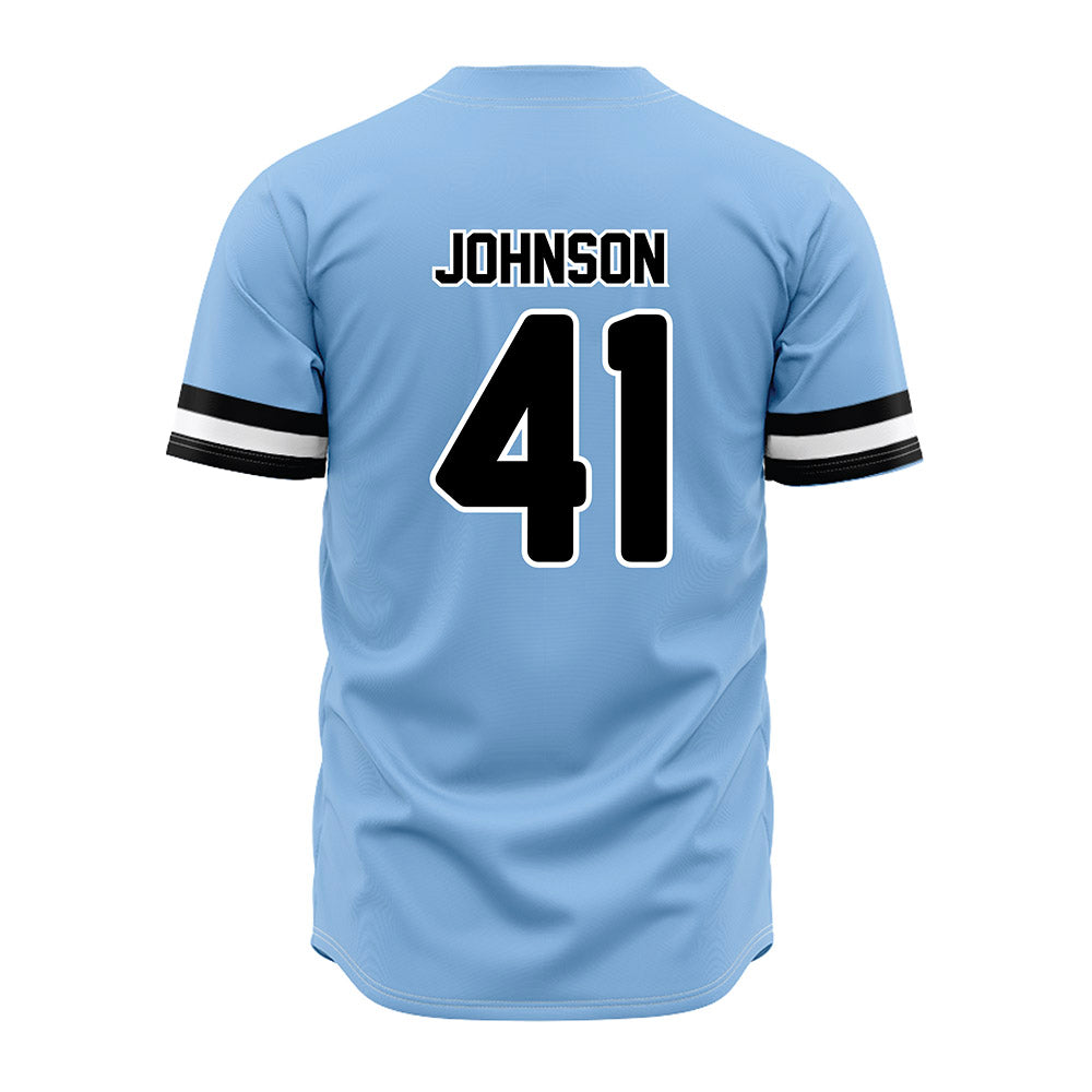Old Dominion - NCAA Baseball : Patrick Johnson - Blue Jersey-1
