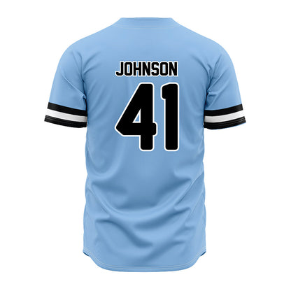 Old Dominion - NCAA Baseball : Patrick Johnson - Blue Jersey-1