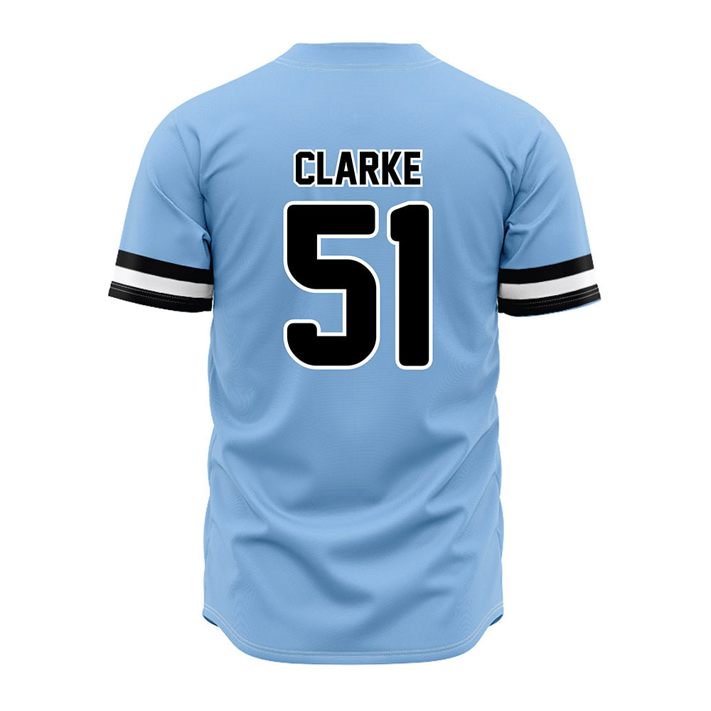 Old Dominion - NCAA Baseball : Sylvester Clarke - Blue Jersey