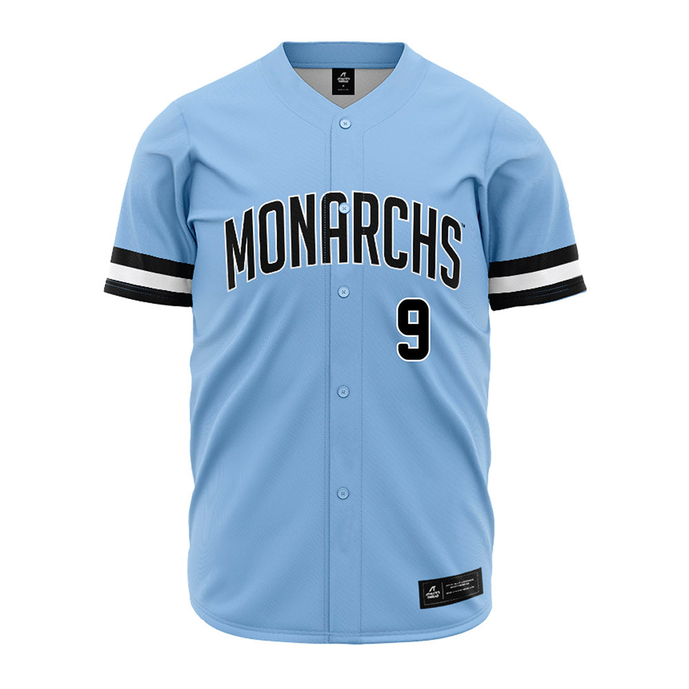 Old Dominion - NCAA Baseball : Francis Wright - Blue Jersey