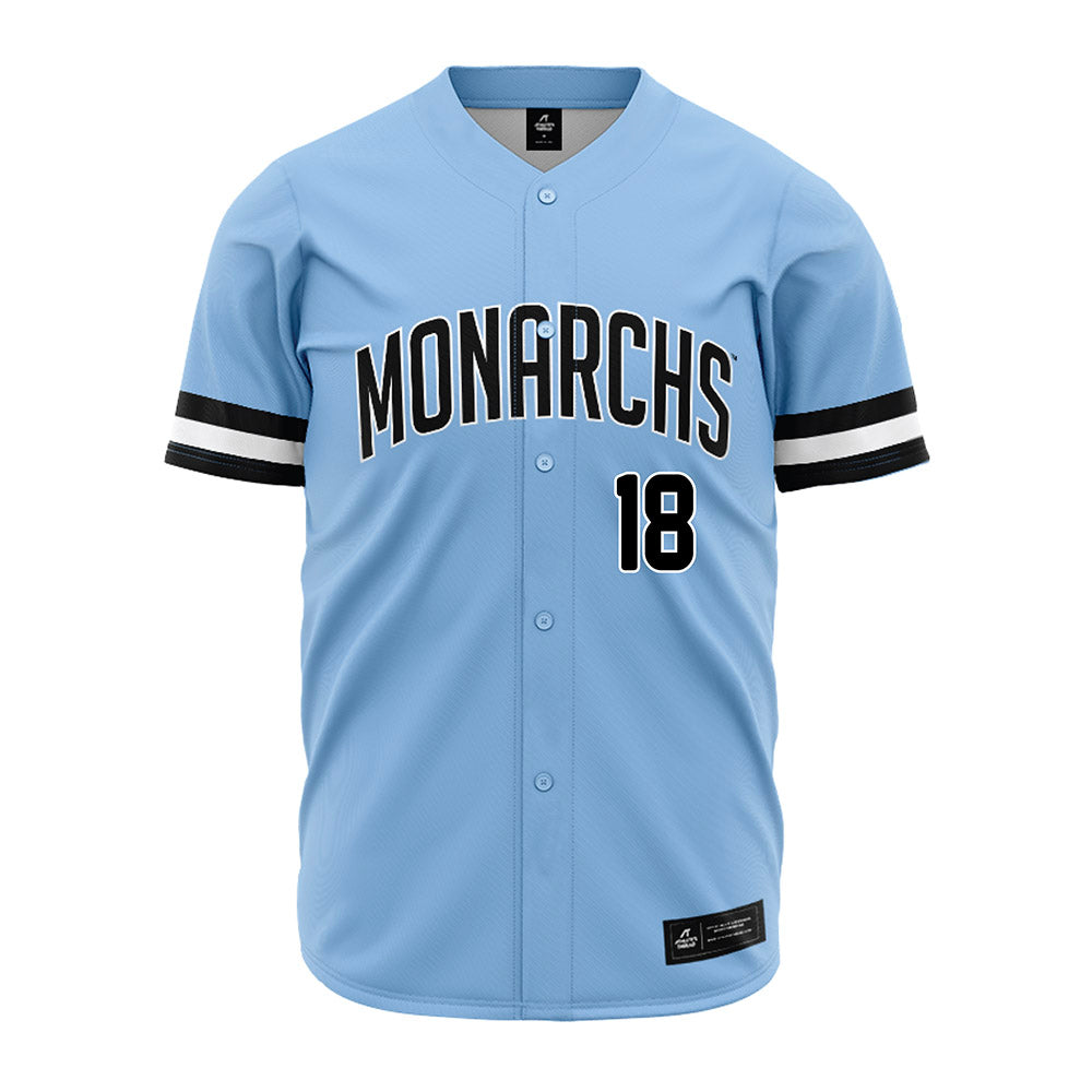 Old Dominion - NCAA Baseball : Brody Connors - Blue Jersey-0