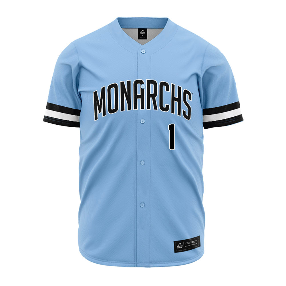 Old Dominion - NCAA Baseball : Cole McKenna - Blue Jersey-0