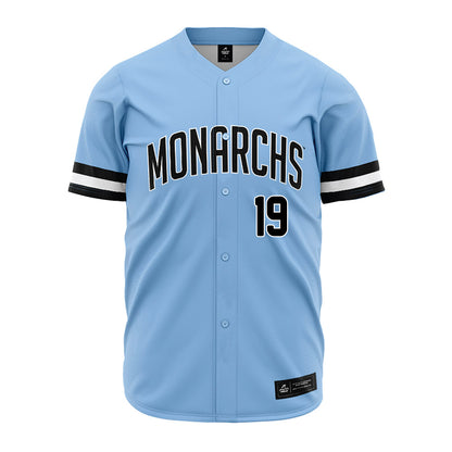 Old Dominion - NCAA Baseball : Tanner Schaedel - Blue Jersey-0