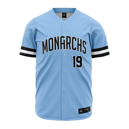 Old Dominion - NCAA Baseball : Tanner Schaedel - Blue Jersey-0