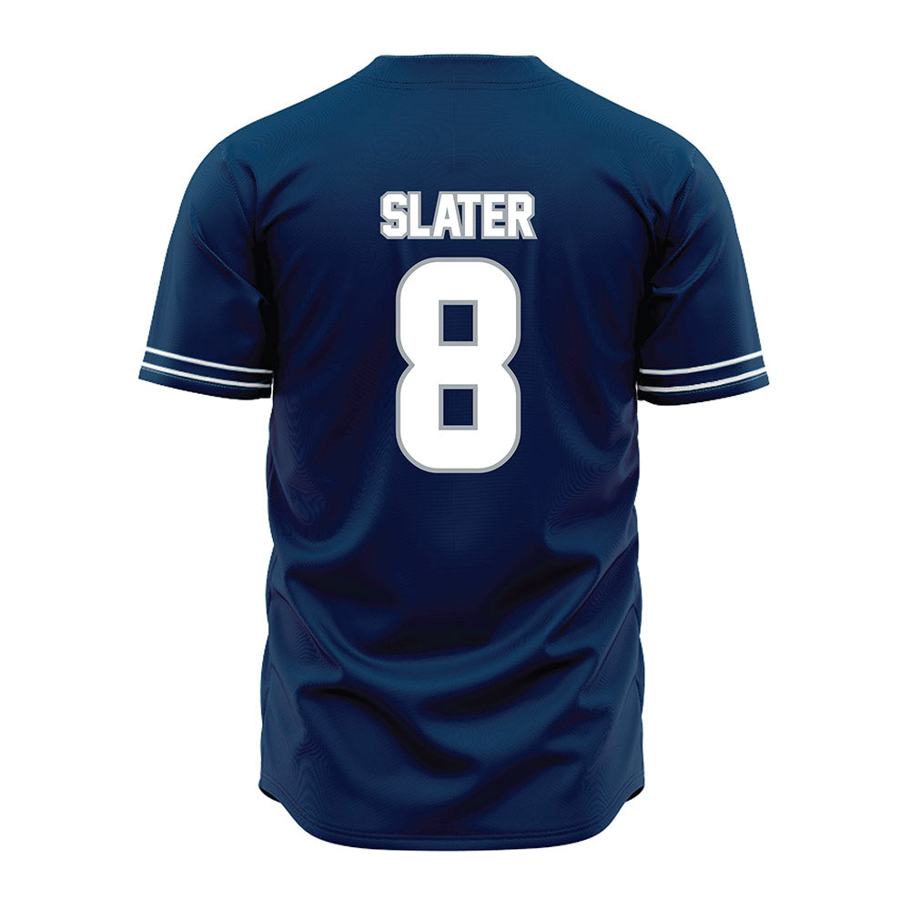 Old Dominion - NCAA Baseball : Jack Slater - Navy Jersey-1