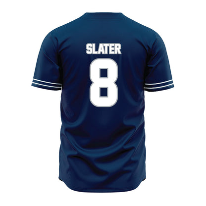 Old Dominion - NCAA Baseball : Jack Slater - Navy Jersey-1