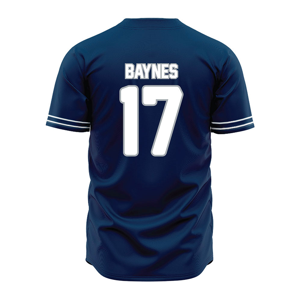 Old Dominion - NCAA Baseball : Hunter Baynes - Navy Jersey-1