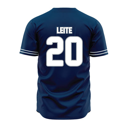 Old Dominion - NCAA Baseball : Zach Leite - Navy Jersey