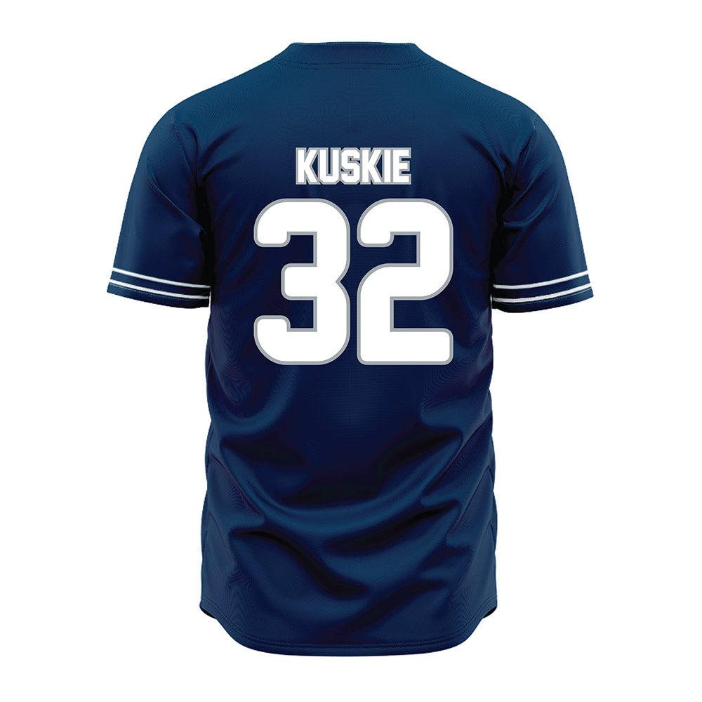 Old Dominion - NCAA Baseball : Darin Kuskie - Navy Jersey-1