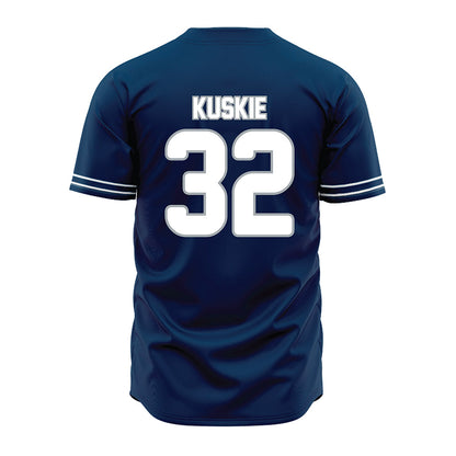 Old Dominion - NCAA Baseball : Darin Kuskie - Navy Jersey-1