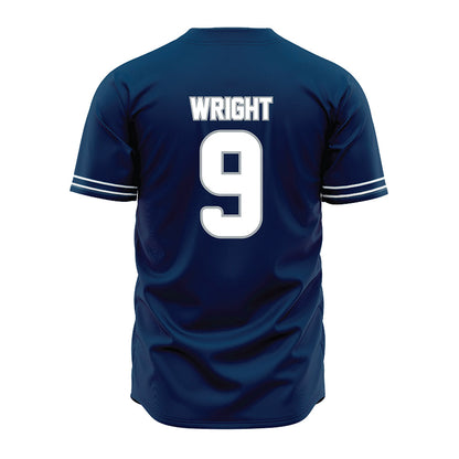 Old Dominion - NCAA Baseball : Francis Wright - Navy Jersey