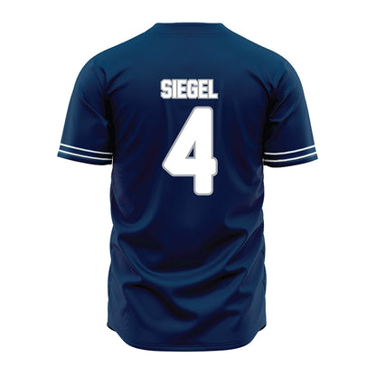 Old Dominion - NCAA Baseball : Bennett Siegel - Navy Jersey-1