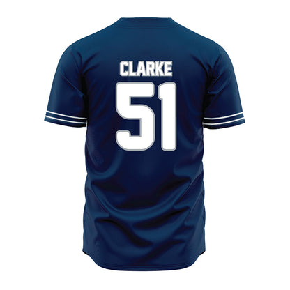 Old Dominion - NCAA Baseball : Sylvester Clarke - Navy Jersey