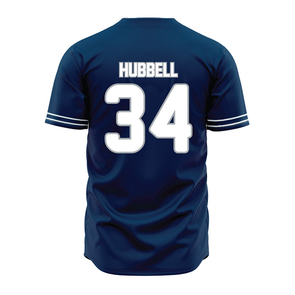Old Dominion - NCAA Baseball : Ethan Hubbell - Navy Jersey-1